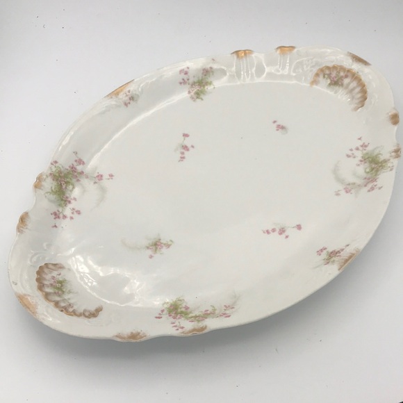 18" Theodore Haviland Limoges Porcelain Platter - Picture 1 of 9
